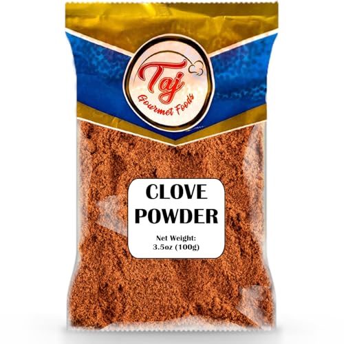 TAJ Premium Indian Clove Powder (Ground Cloves), (3.5-Ounce)
