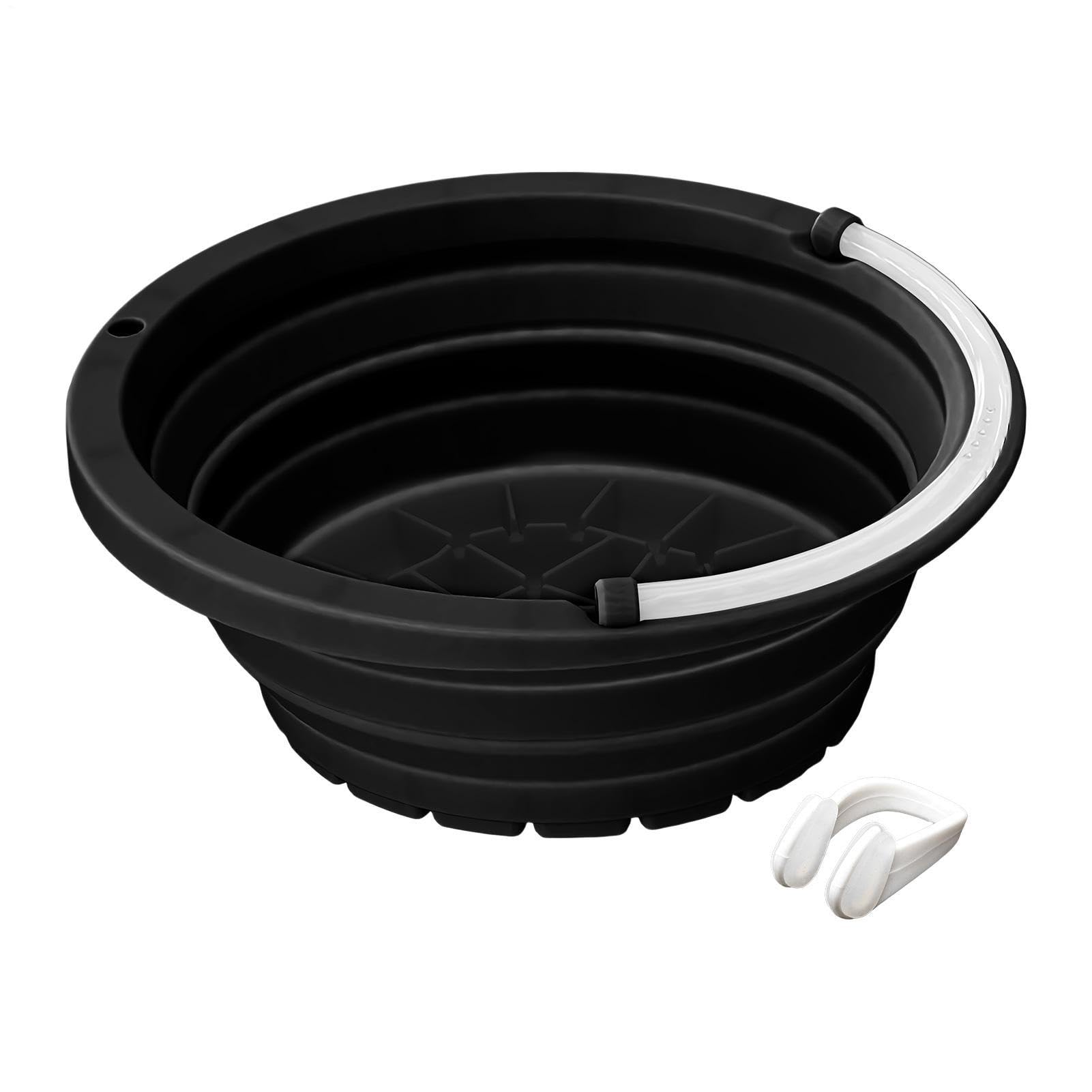 Bañera facial plegable para una refrescante rutina diaria por la mañana