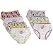 Disney Little Girls' 7-Pack Beauty and The Beast Bikini Brief Underwear, Multi/Beauty, 4