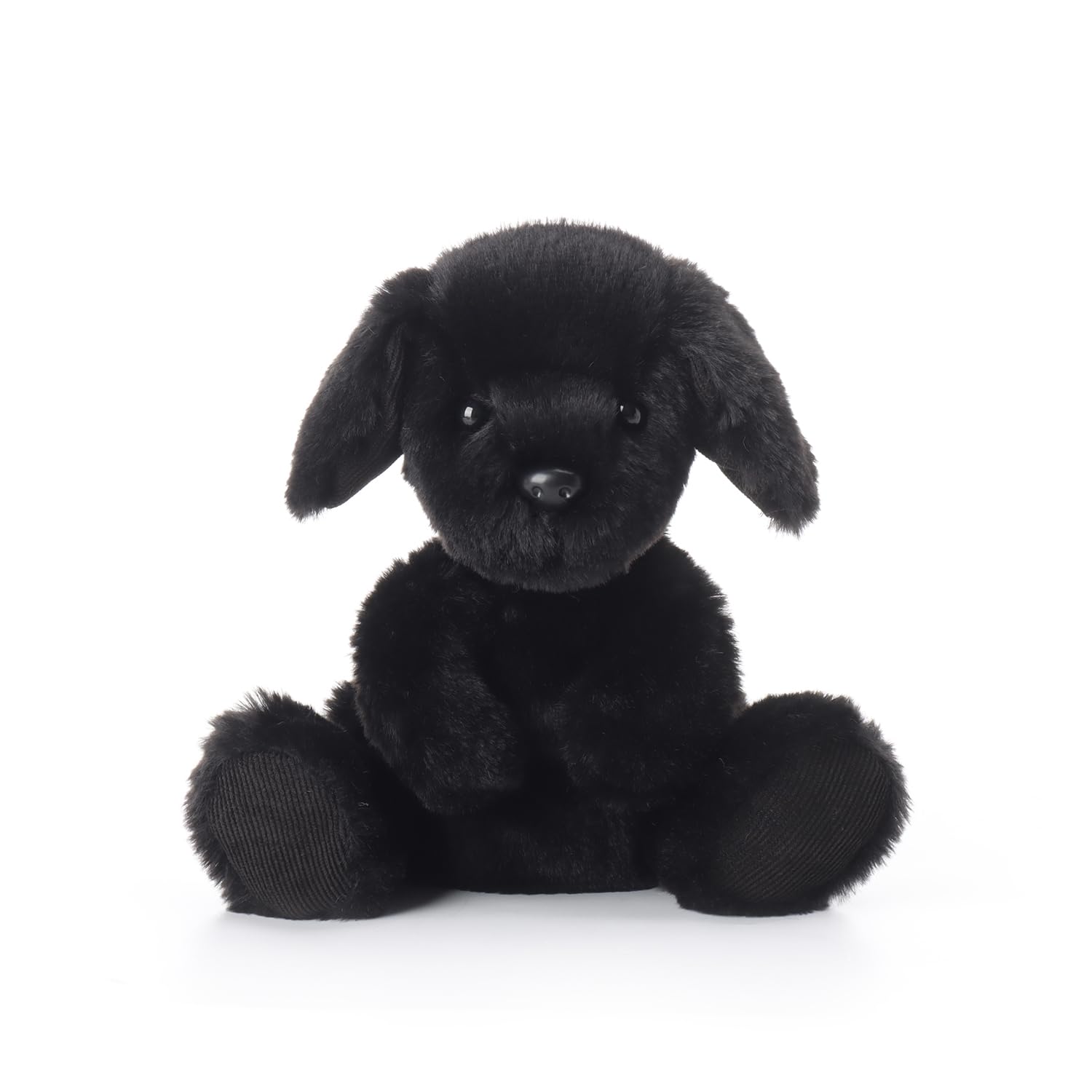 Apricot Lamb Black Lean Labrador Dog Soft Stuffed Animal Plush Toys 7.5"