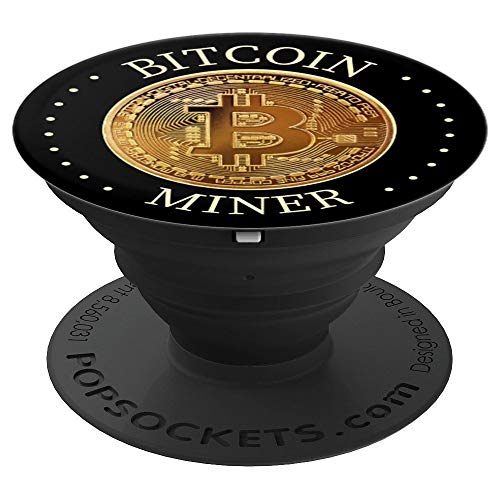 Bitcoin Miner - Bitcoin PopSockets Grip and Stand for Phones and Tablets