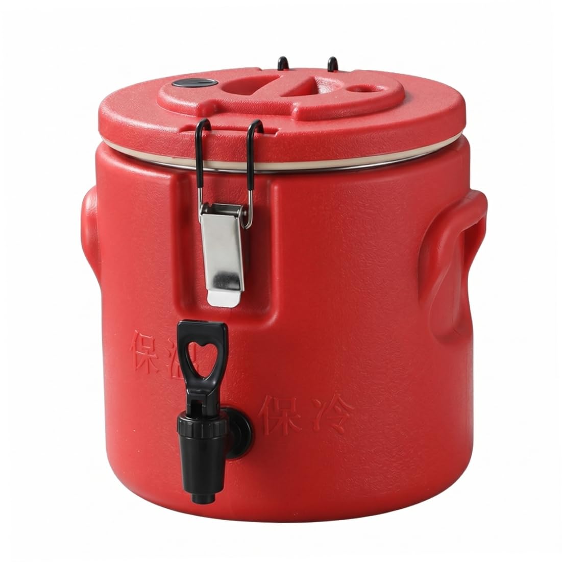 Xoeryoy Insulated Beverage Dispenser, Stainless Steel Cold/Hot Drink Dispenser With Spigot, 1.59 Gal Capacity Water Jug