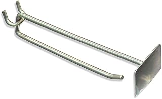 Azar Displays 700016 6-Inch Metal .225-Inch Diameter Scan Hook, 25 Count