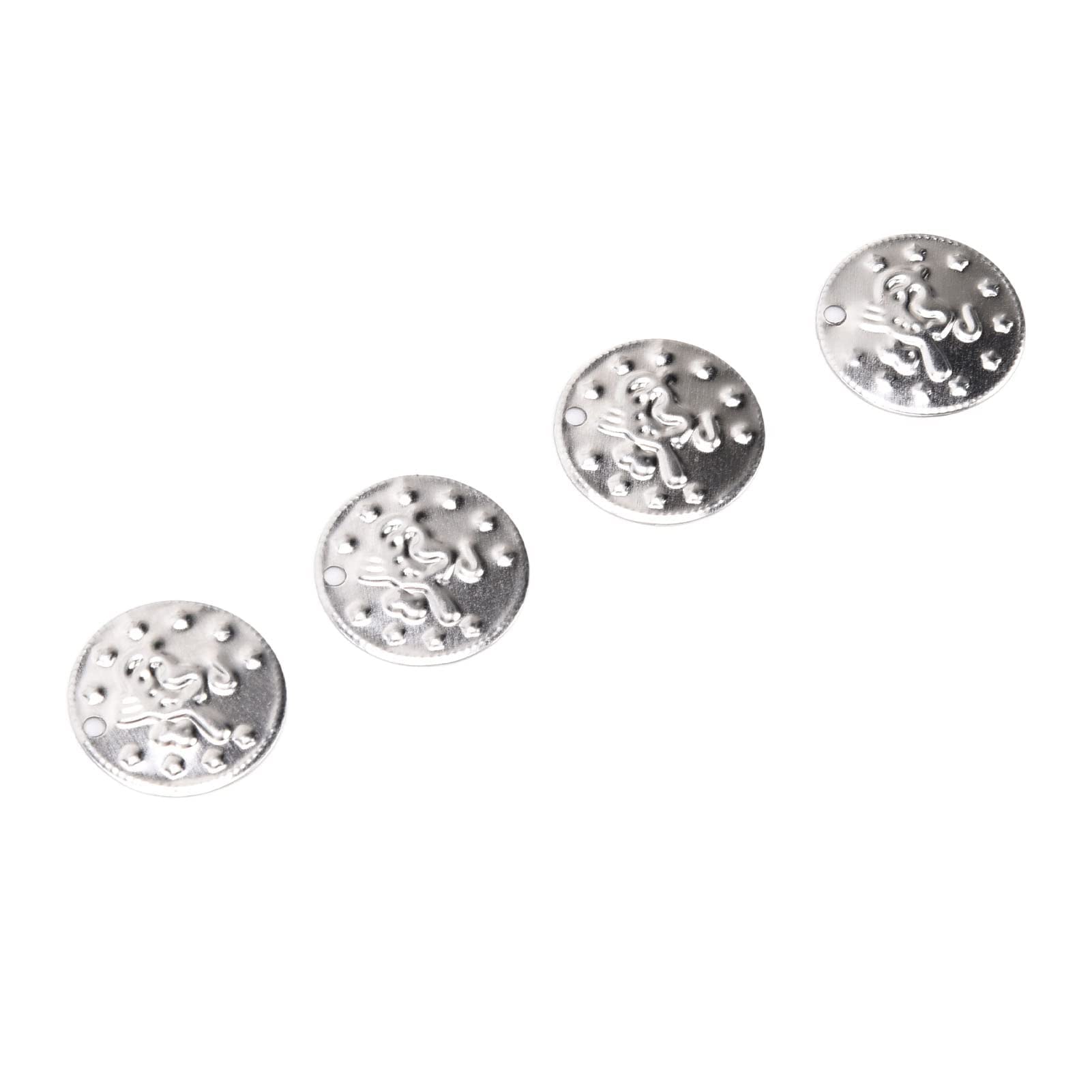 2000pcs Coinss a forma di paillettes tappeto di paillettes, cintura di nappa di danza del ventre dorate, monete di costumi di danza del ventre, accessori per abbigliamento per (Argento (moneta per