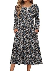 Blue Black Small Floral