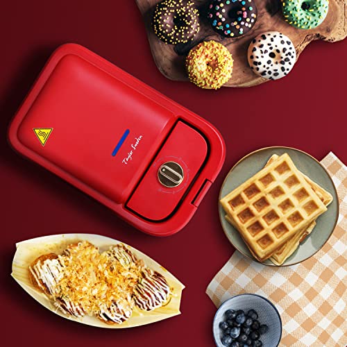 Taylor Swoden Vito - 3 in 1 Waffeleisen, Sandwichmaker, 600W, Antihaftbeschichtung, abnehmbarer, leicht zu reinigender… – Bild 8