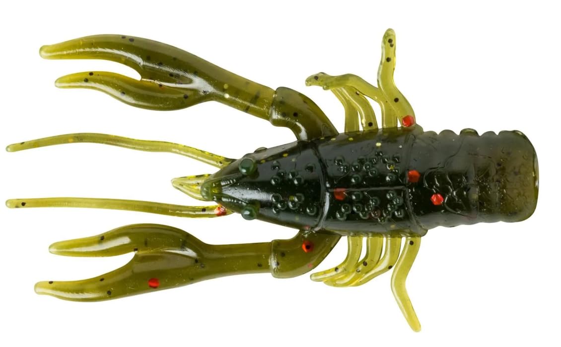 Rebel Creek Craw Live Flex Bold Scent 1/10 oz Jig Head 6 Pk ~ Cumberland Craw