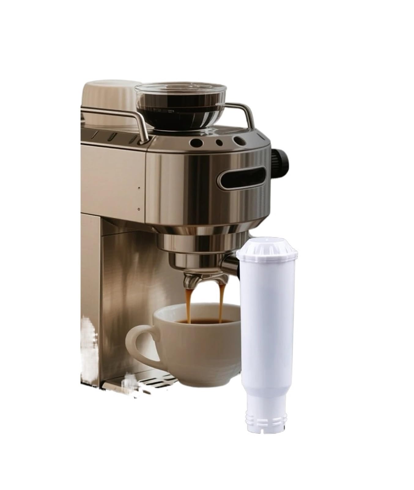 Cartuccia filtro acqua, ricambio macchina compatibile con Krups,