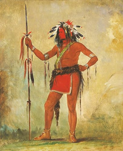 Toile George Catlin Celui qui est assis partout : donnez du caractère à votre grand salon
