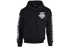 Harley-Davidson Lightning Crest Hooded Sweatshirt
