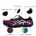 ziitop Badeschuhe Damen Herren Strandschuhe Schnell Trocknend Wasserschuhe Drainagelöcher Strand Schwimmschuhe Unisex Barfußschuhe für Kajakfahren Studio Traillauf Wandern(EU39 Violett)