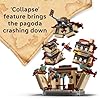 LEGO ONE PIECE Battle at Arlong Park Building Blocks - Pretend Play Building Toy for Boys & Girls, Ages 9+ - 5 Straw Hat Pirates Toy Figures & Playset for Anime Fans - Gift Idea for Birthdays - 75638 - Image 3