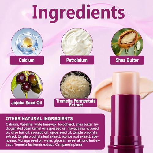 NIFEISHI Calcium Volume Multi Balm Stick, Calcium Volume Balm, Anti Wrinkle, Firming & Moisturizing, Hydrating, Lifting Cream for Lip, Eye, Face, Neck- Suitable for All Skin Types 0.3oz