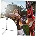 Toyvian 1Pc Foldable Bow Bracket Durable Glass Fiber Tripod Stand for Recurve Bows Stable Shaped Clip for Easy Access and Protection Bow Rack Accessories