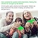 Handheld Game Player for Kids Adults- FAMILY POCKET RS16 Portable Classic Game Controller Built-in 260 Game 2.5 inch LCD Retro Arcade Video Game System Children's Birthday Gift (Green)