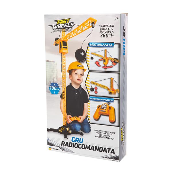 GIOCHERIA Fast Wheels Gru Radiocomando