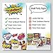 Cardboard Jumbo Superhero Girl Wall Word Cutouts (Size: 24