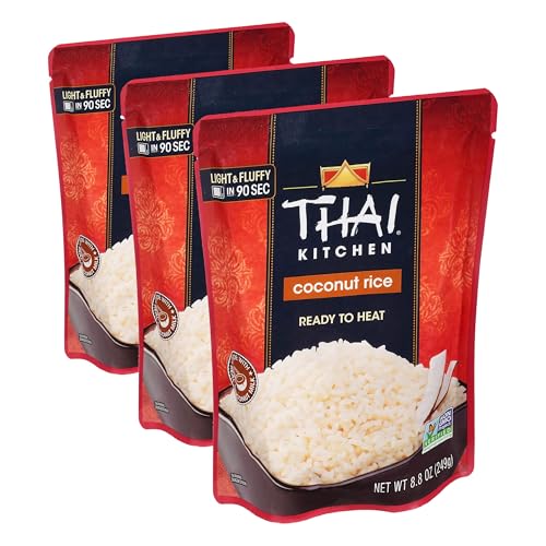 Thai Kitchen Coconut Rice, 8.8 oz (Pack of 3)