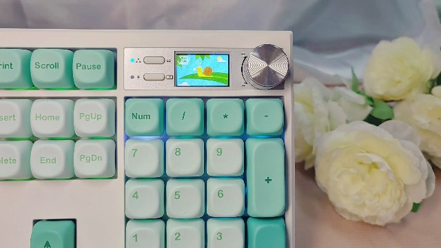 Amazon.com: ZMX Mint Green Japanese Keycaps,125 Keys MOA Profile