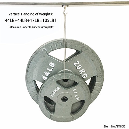 Neosmuk NMH SERIES Magnetic Hooks, Heavy Duty 130Lb Strong Magnets thumb #5