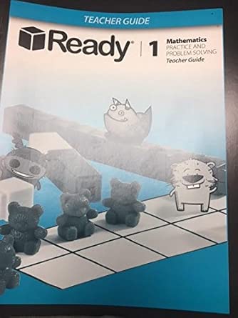 READY Mathmatics Practice and Problem Solving Teacher's Guide Grade 1 ...