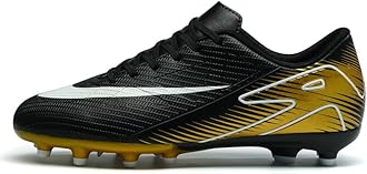 Men's Soccer Shoes Football Cleats High-Tops Lace-Up Non-Slip Spikes Indoor Outdoor Sports Athletic Baseball Lacrosse Sneaker