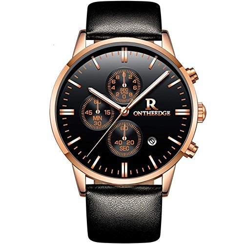 Montre quartz étanche LULI pour hommes d'affaires actifs et élégants