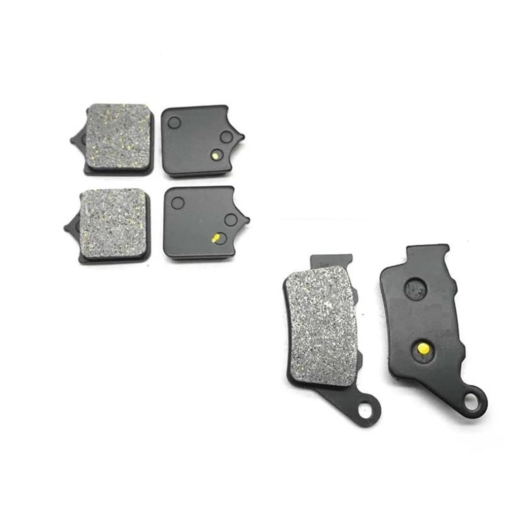 SCUUBE Für K&T&M Du&ke 690 SMC-R 690 2008–2020 Du&ke R 690 2010–2011 Super Du&ke 990 2004–2013 Motorrad Vorne Und Hinten Bremsbeläge Scheibenbremsbelag Geräuscharm(Vorderseite und Rückseite)