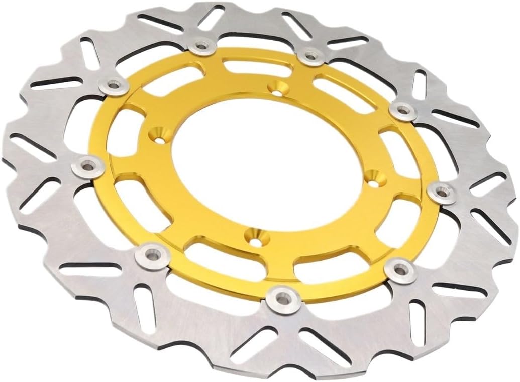 フロントリアブレーキディスク オートバイ 320 ミリメートルフロントフローティングブレーキディスクローターアダプタースズキ RMZ