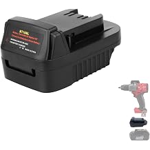 MT18ML Battery Adapter for makita 18V Battery use for Milwaukee Tools,Fit for makita 18V Batteries, Work for Milwaukee for M18 18V MAX Cordless Tool