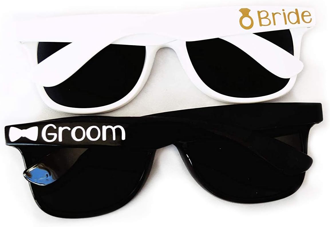 Bride and Groom Sunglasses Set by BellaCuttery, Honeymoon Gifts for the Couple, Destination Wedding Gifts
