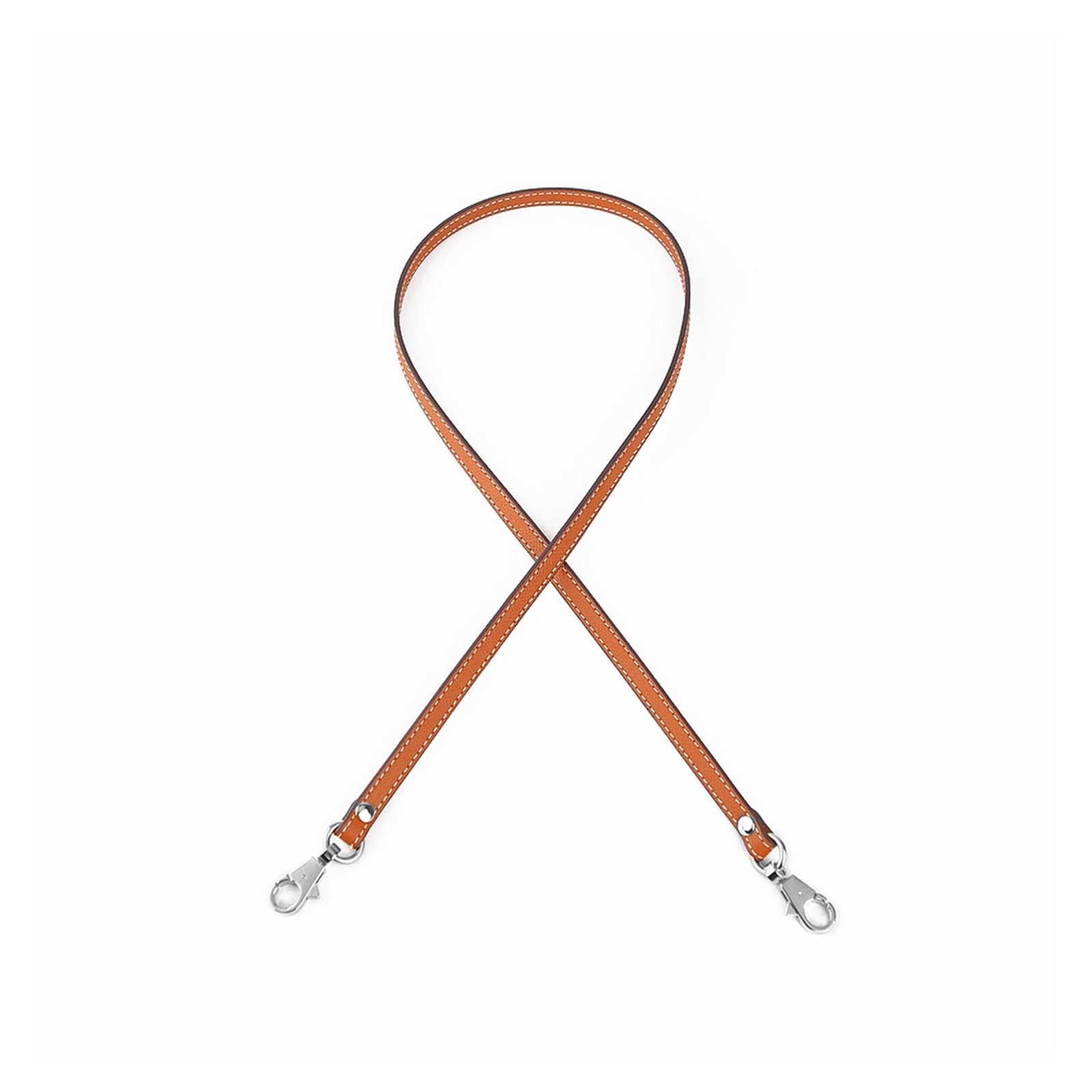 Sangle de sac à main marron en cuir microfibre 100cm bandoulière de rechange