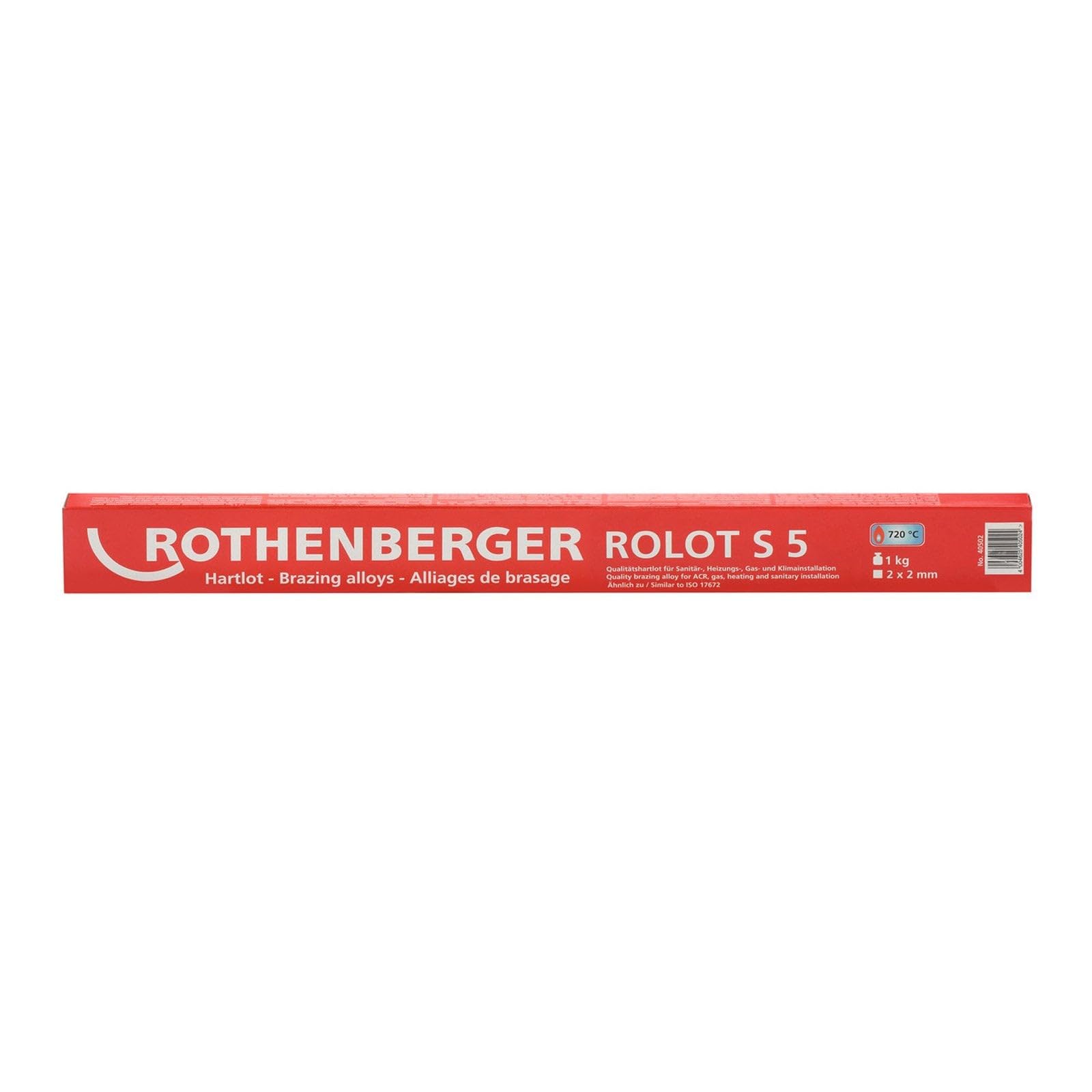 ROLOT S5,SIMILAR ISO 17672,2X2X500MM,1KG