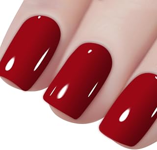 Vishine Gelpolish Professional Manicure Salon UV LED Soak Off Gel Nail Polish Varnish Color Blood Red(1337)