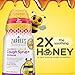 Zarbee's Children's Daytime Honey Cough Syrup + Immune for Kids 2+, Cough Syrup with Soothing Dark Honey, Real Elderberry, Vitamin D & Zinc, Drug & Alcohol-Free, Mixed Berry, 4 fl. oz