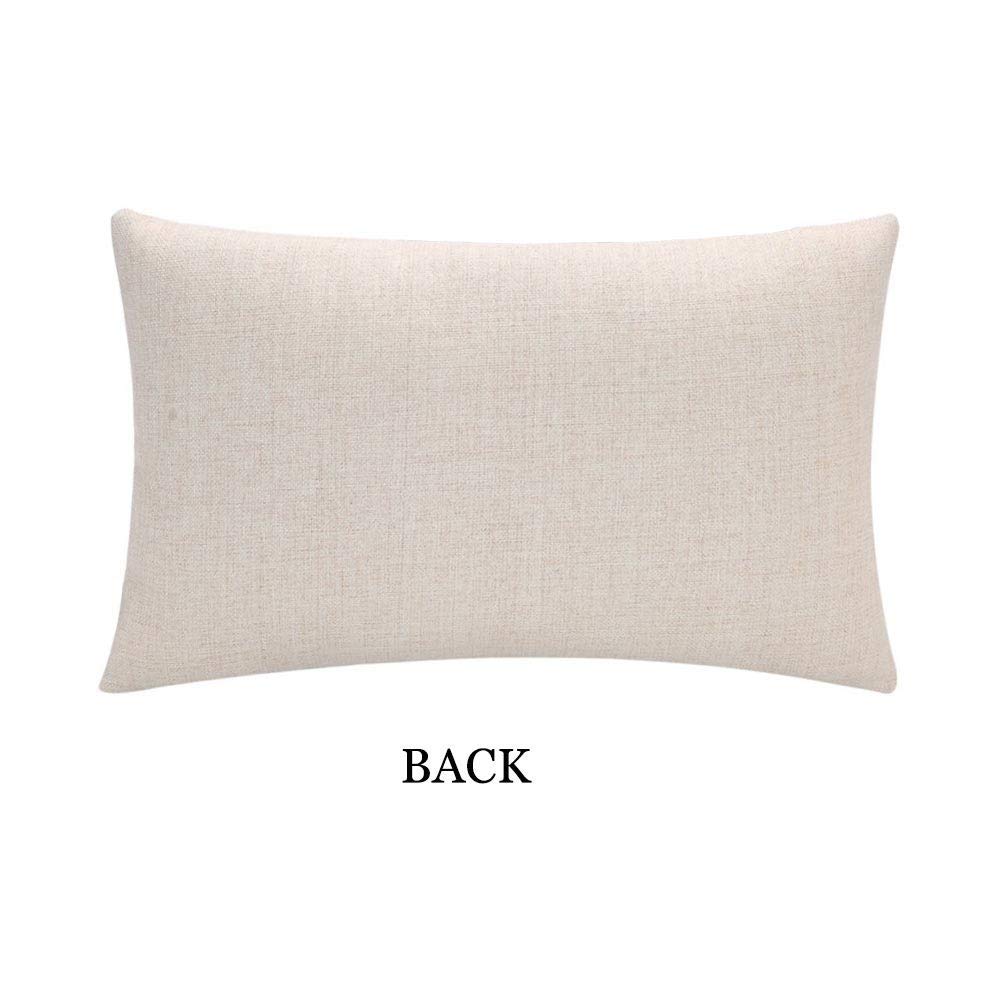 7COLORROOM 2Pack Farmhouse Decor Pillow Covers Hello Sunshine/You are My Sunshine Rectangular/Waist Cushion Covers Spring Summer Yellow Home Decorations Lumber Pillowcases 12" X 20"(Yellow) 3