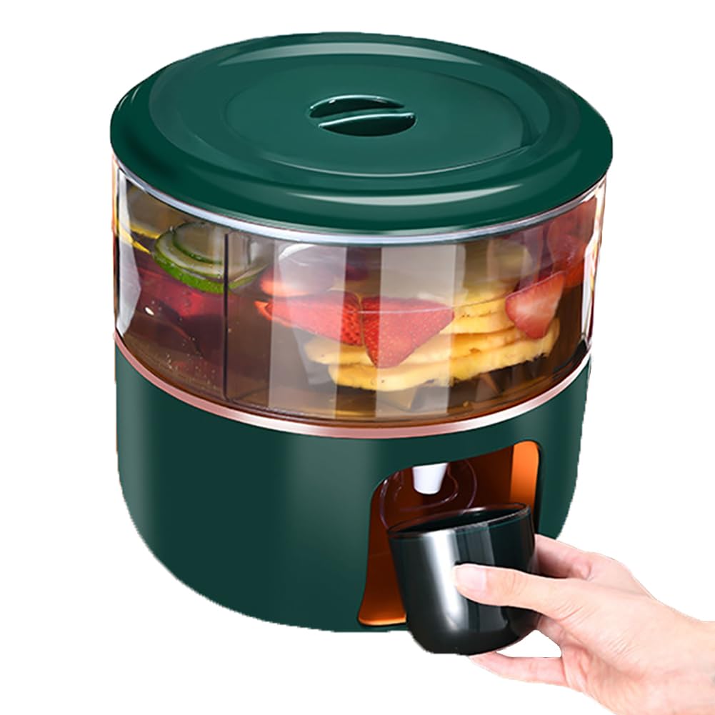 Distributeur de boissons rotatif à 3 grilles avec robinet pour réfrigérateur