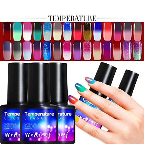 Multicolor Gel Nail Polish Nail Art Nail Gel Polish Uv Led Gel Polish Nail Polish Nail Polish Glue Pen Gradient Color (C7) #TOP6