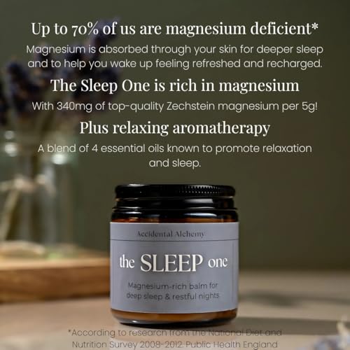 The Sleep One - Magnesium Butter Sleep Butter for Deep Sleep & Relaxation - Moisturising Magnesium with Lavender, Juniper, Clary Sage, Sweet Orange (120 ml) - Image 4