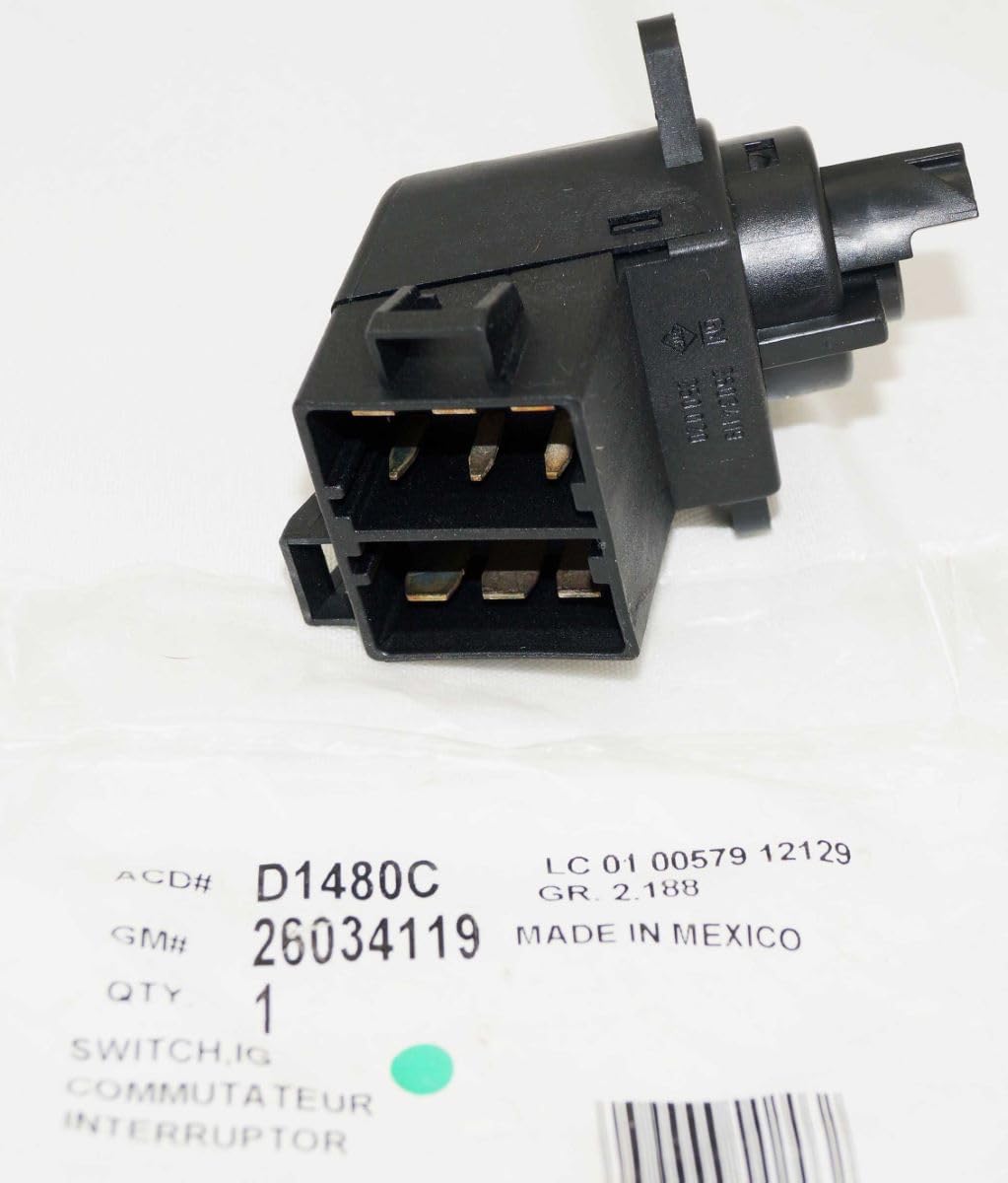 General Motors 26034119, Ignition Starter Switch