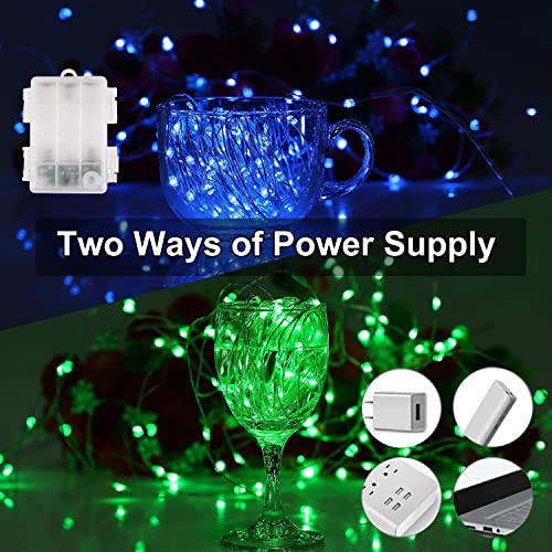 Led Fairy Lights 33Ft 100 Leds Battery Operated String Lights Halloween, Waterproof Multi Color Changing Fairy Lights With Remote For Indoor Outdoor Patio Wedding Party Christmas Bedroom Decoration #TOP3