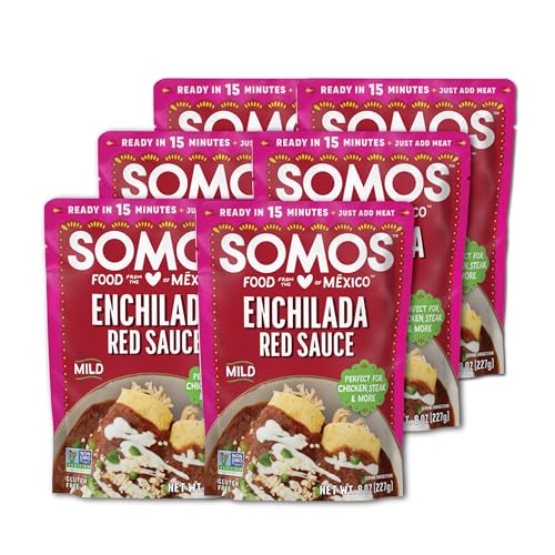 SOMOS Red Enchilada Sauce - Authentic Mexican Flavor & Trusted