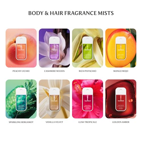 Touchland Body & Hair Rich Pistachio Hydrating Fragrance Mist Travel Size