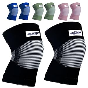 BARACUS Kniebandage Textil für Sport