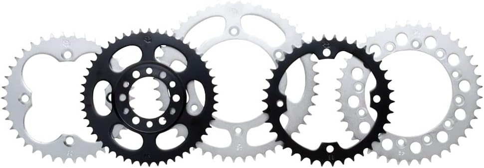 Primary Drive Rear Steel Sprocket 37 Tooth Black for Yamaha TTR90E 2003-2007