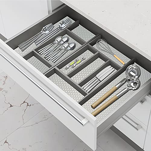 Aecoyke Shelf Liner, Cabinet Liner, Non Adhesive Kitchen Plastic Drawer Liner, Non Slip Shelf Liners For Kitchen Cabinets, Pantry, Shelves, Under Sink, Clear Refrigerator Liners (Clear, 12 X 240 Inch) #TOP1