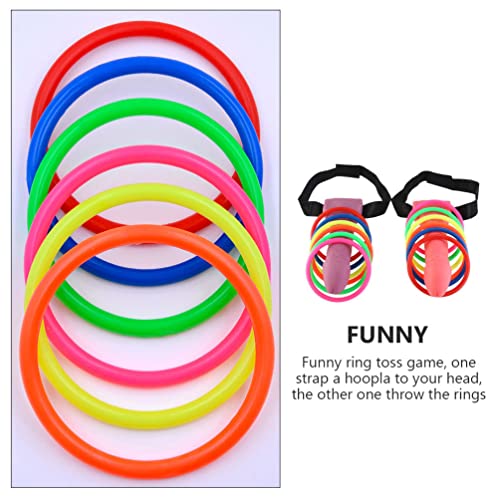 Balacoo 39NW11O0LVR163Y 2 Sets Tossing Ring Toy Simulation Shaped Toss Ring Set Bachelorette Party Game thumb #3