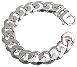 Schönes Panzerkette Armband, verfügbar in verschiedenen Längen.