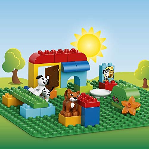 DUPLO Classic Base Verde Grande, Giochi per Bambini in Età Prescolare, Superfice per Costruzioni Creative, Idea Regalo per l'Apprendimento, 2304 - Lego - Immagine 1