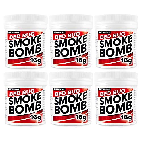 CritterKill 16g Bed Bug Smoke Bomb Fogger Fumigator | Kills Bedbugs | Professional Strength Product (6)
